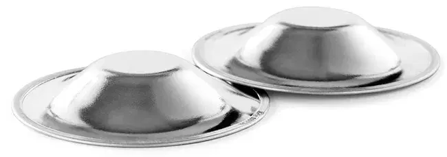 Coppette Paracapezzoli in Argento Puro per Protezione 2 Pezzi