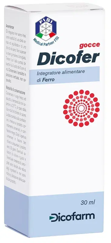 Dicofarm Dicofer Integratore Alimentare di Ferro 30 ml
