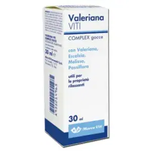Marco Viti Valeriana Complex Integratore per il Rilassamento in Gocce 30 ml