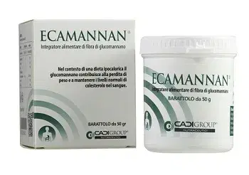 Ecamannan Polvere Integratore Con Fibra di Glucomannano 50 g
