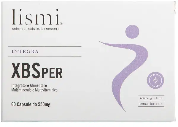 Lismi XBS PER Integratore Multivitaminico e Multiminerale 60 capsule