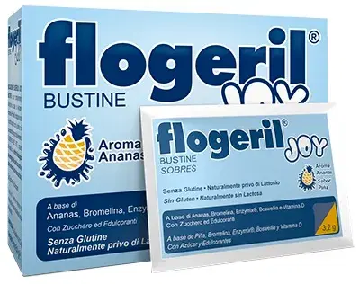 Flogeril Joy Integratore Antinfiammatorio Gusto Ananas 20 Bustine