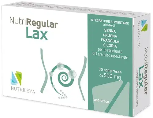 NutriRegular Lax Integratore Lassativo 30 compresse