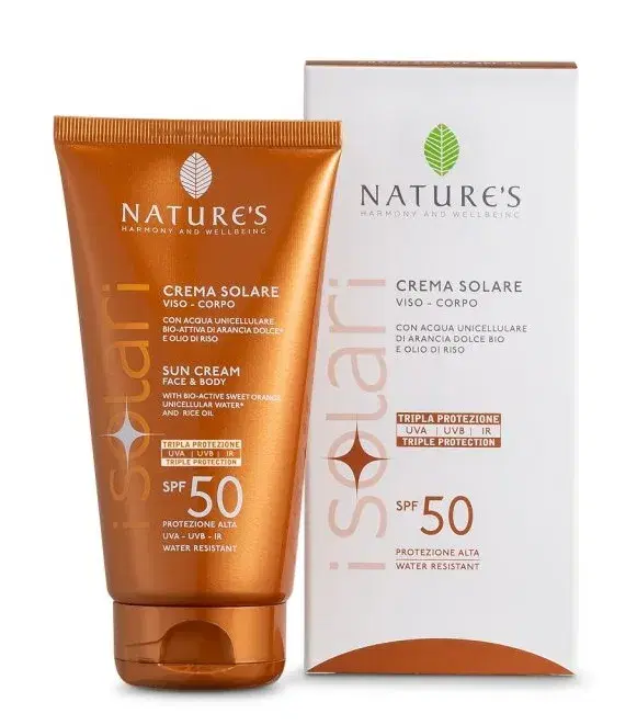 Nature's Crema Solare SPF 50 Viso e Corpo 150 ml