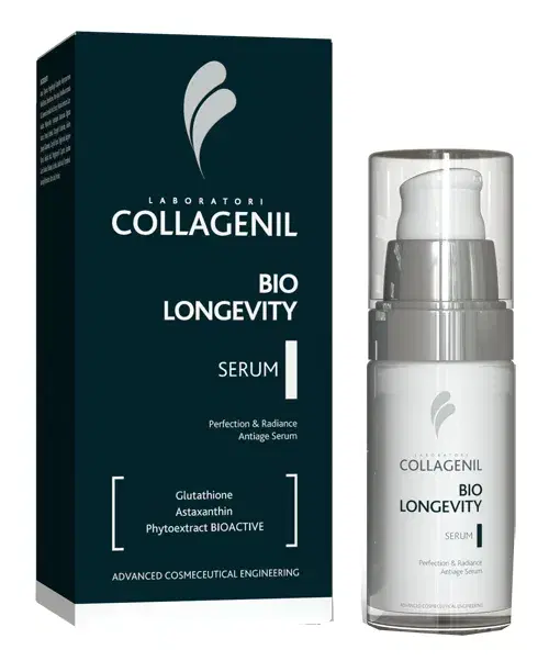 Collagenil Bio Longevity Siero Viso Antiage Globale Attivatore Giovinezza 30ml