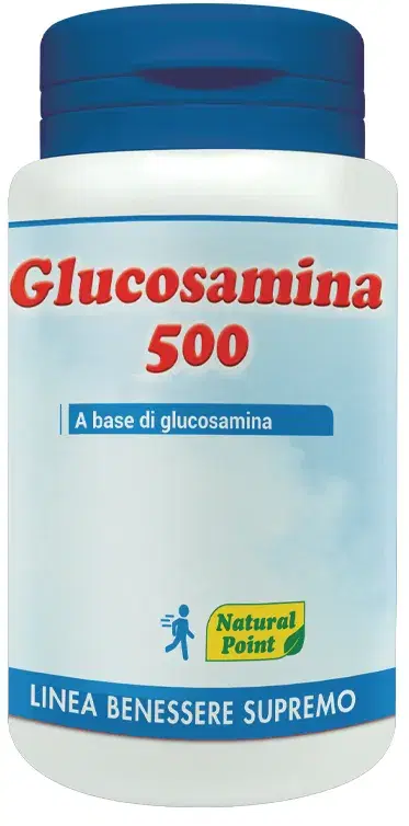 Natural Point Linea Articolazioni Sane Glucosamina 500 Integratore 100 Capsule