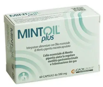 Mintoil Plus Integratore Intestinale con Menta Piperita 60 capsule