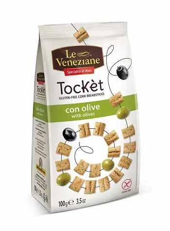 Le Veneziane Tockèt Olive Senza Glutine 100g
