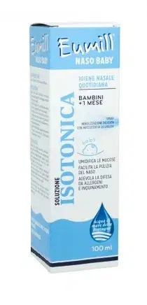 Eumill Naso Baby Soluzione Isotonica Spray Bambini +1 Mese 100 ml