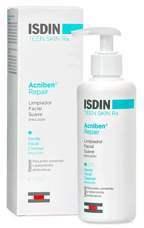 Isdin Acniben Repair Detergente Viso Anti-Acne 180 ml