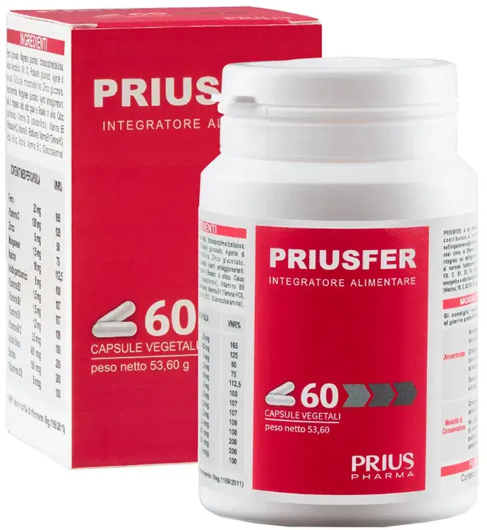 Priusfer Integratore 60 Capsule