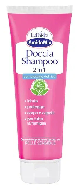 Euphidra Amidomio Doccia Shampoo 2 In 1 Idratante Protettivo 250 ml