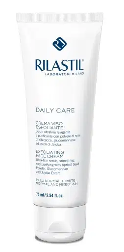 Rilastil Daily Care Crema Viso Esfoliante Purificante Pelli Normali e Miste 75ml