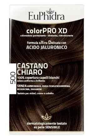 Euphidra ColorPRO XD 500 Castano ChiaroTintura Capelli Extra Delicata