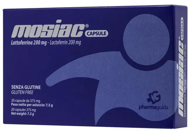 Mosiac Integratore a base di Lattoferrina 20 Capsule