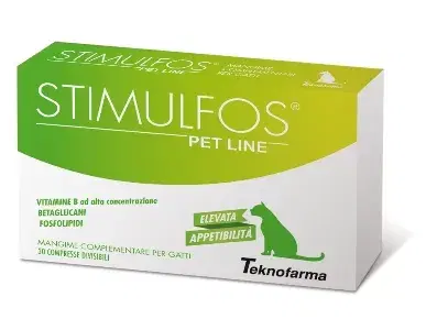 Stimulfos Pet Line Integratore Per Gatti 30 Compresse