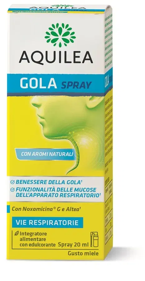 Aquilea Gola Spray Integratore Per Il Benessere Di Naso E Gola 20 ml