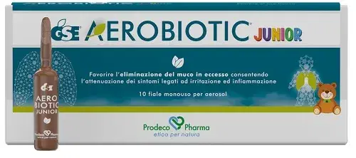 Gse Aerobiotic Junior Soluzione Idratante e Fluidificante 10 flaconcini