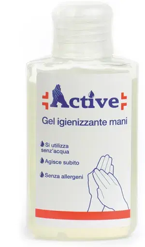 Active Gel Igienizzante Mani con Formula Antibatterica 80 ml