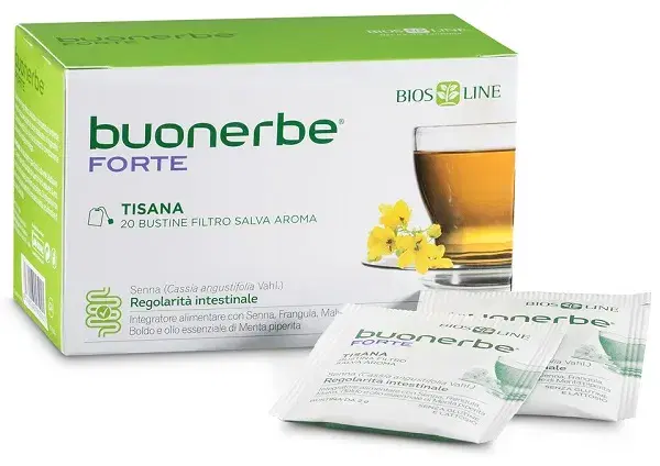 Bios Line Buonerbe Tisana Forte Per Favorire La Regolarità Intestinale 20Bustine