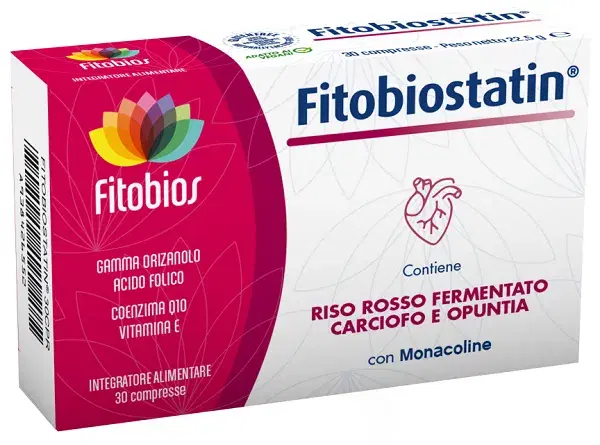 Fitobio Statin Integratore Antiossidante 30 Compresse