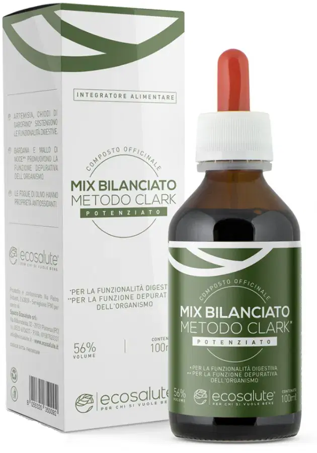 Mix Bilanciato Metodo Clark Integratore in Gocce 100 ml