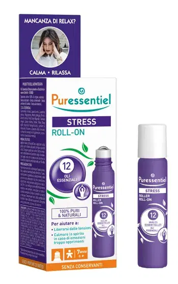 Puressentiel SOS Stress Roller con Oli Essenziali Naturali