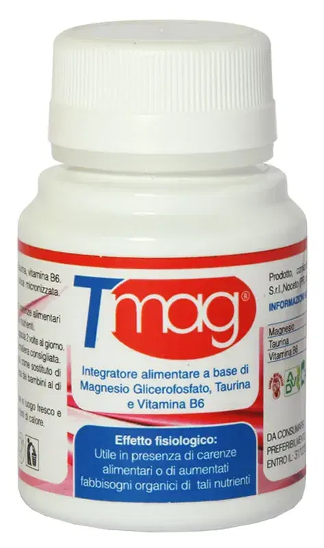 T-Mag Integratore di Magnesio 60 Capsule