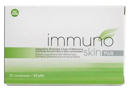 Morgan Pharma Linea Difese Immunitarie Immuno Skin Plus Integratore 20 Compresse