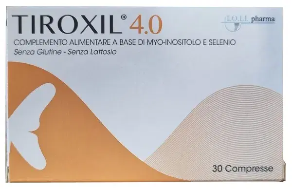 Lo.Li.Pharma Linea Salute e Benessere Tiroxil 4.0 Integratore 30 Compresse