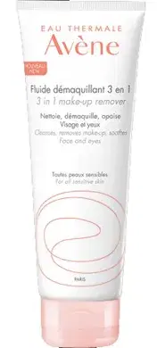 Avene Fluido Struccante 3 in 1 dalla Texture Leggera Viso e Occhi 200 ml