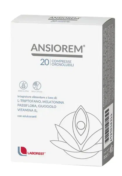 Ansiorem Integratore Con Melatonina Per Sonno E Relax 20 Compresse