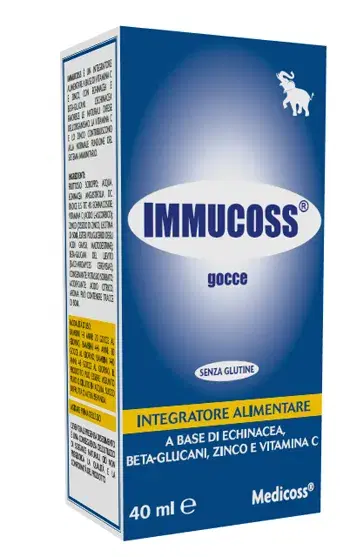 Immucoss Gocce Integratore per il Sistema Immunitario 40ml