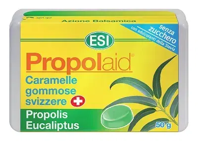 Esi Propolaid Caramelle Gommose Balsamiche per la Gola Eucalipto e Propoli 50 g