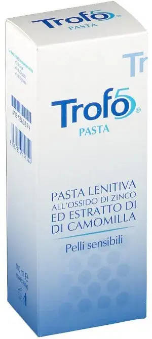 Uniderm Trofo 5 Pasta Lenitiva con Estratto di Camomilla 100 ml