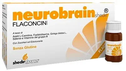 Neurobrain Integratore per la Memoria e la Concentrazione 10 Flaconcini da 10 ml