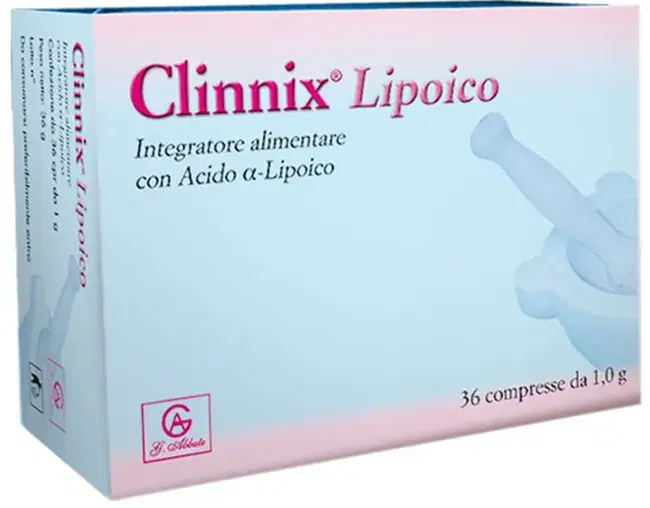 Clinderm Integratore con Acido Lipoico 36 Compresse