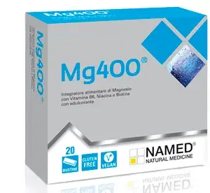 Named Mg400 Integratore Alimentare a base di Magnesio 20 Bustine