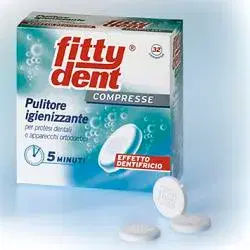 Fittydent Compresse Igienizzanti Protesi Dentali 32 Compresse