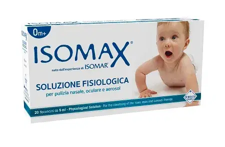 Isomax Soluzione Fisiologica Neonati Bambini e Adulti 20 x 5 ml