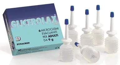 Glicerolax per Microclismi da 6 Pezzi per Sollievo Efficace