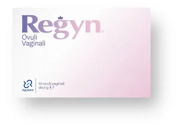 Regyn Ovuli Per Bruciore Irritazione Secchezza Vaginale e Prurito 10 Ovuli