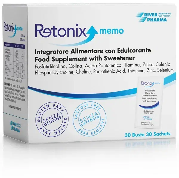 Retonix Memo Integratore per Memoria e Concentrazione 30 Bustine