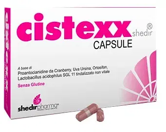 Cistexx Shedir Integratore Alimentare per le Vie Urinarie 14 Capsule