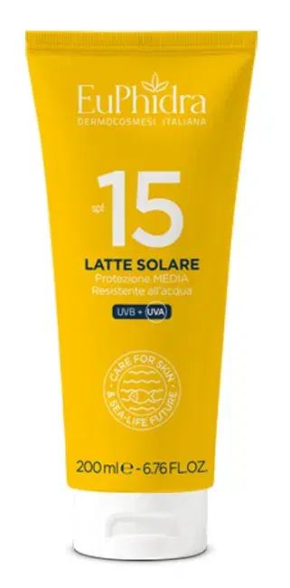 Euphidra Ka Latte Solare SPF15 Protezione Media 200 ml