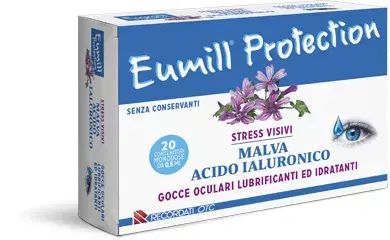 Eumill Protection Gocce Oculari Lenitive 20 Flaconcini Monodose 0,5 ml