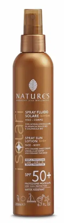 Nature s Solari Bambini SPF50+ Crema Solare 200 ml