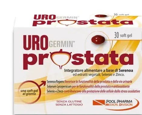 Urogermin Prostata Integratore per la Funzionalità della Prostata 30 softgel