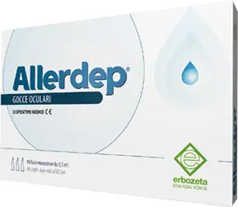 Allerdep Gocce Oculari Antiallergiche 10 fiale 0,5 ml