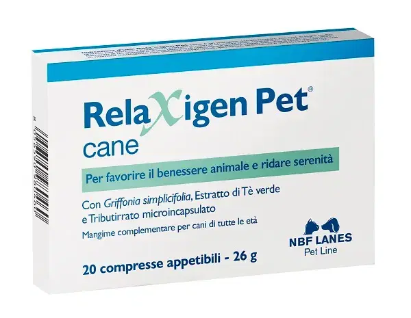 Relaxigen Pet Cane Mangime Complementare per Cani di Taglia Medio-Grande 20cpr